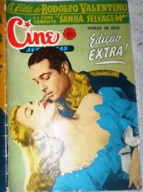 CINE AVENTURAS (Br) magazine side cover Issue 6  March 1952