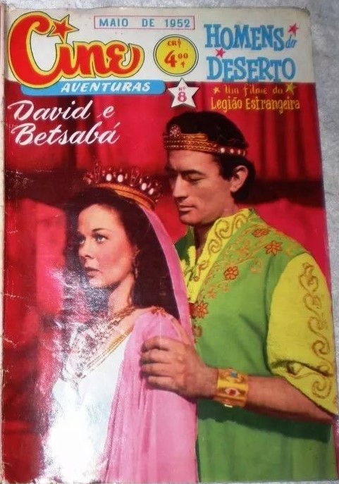 CINE AVENTURAS (Br) magazine side cover Issue 8  May 1952