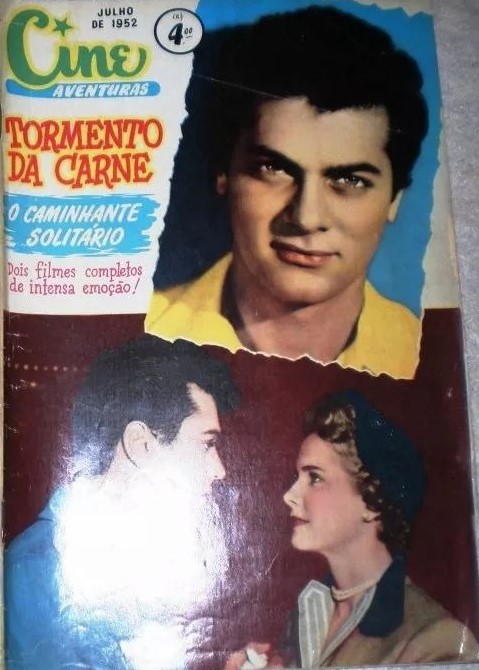 CINE AVENTURAS (Br) magazine side cover Issue 10  July 1952