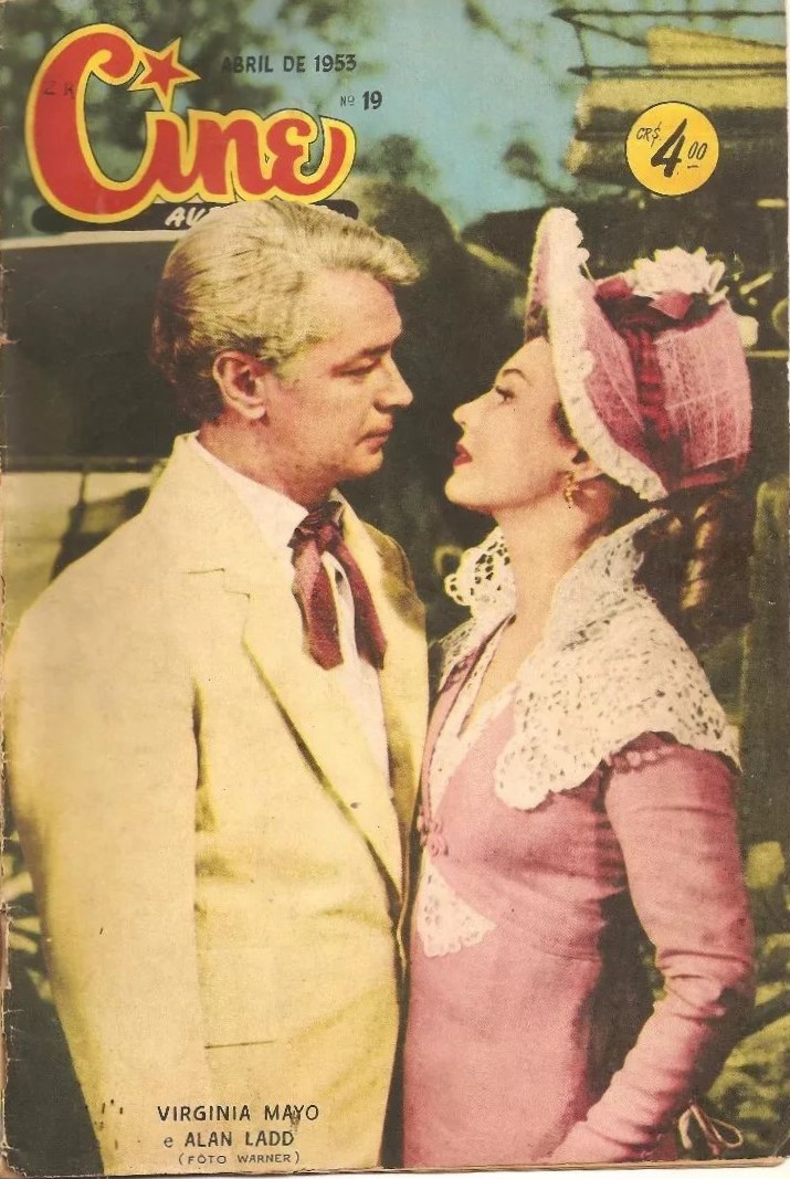 CINE AVENTURAS (Br) magazine side cover Issue 19  April 1953