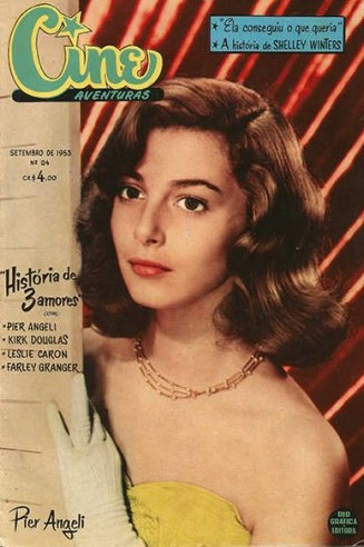 CINE AVENTURAS (Br) magazine side cover Issue 24  September 1953