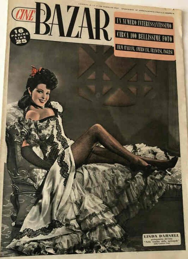 CINE BAZAR magazine side cover Issue 1-2 1 January 1947