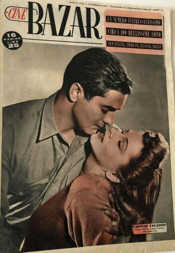 CINE BAZAR magazine side cover Issue 3-4 1 February 1947
