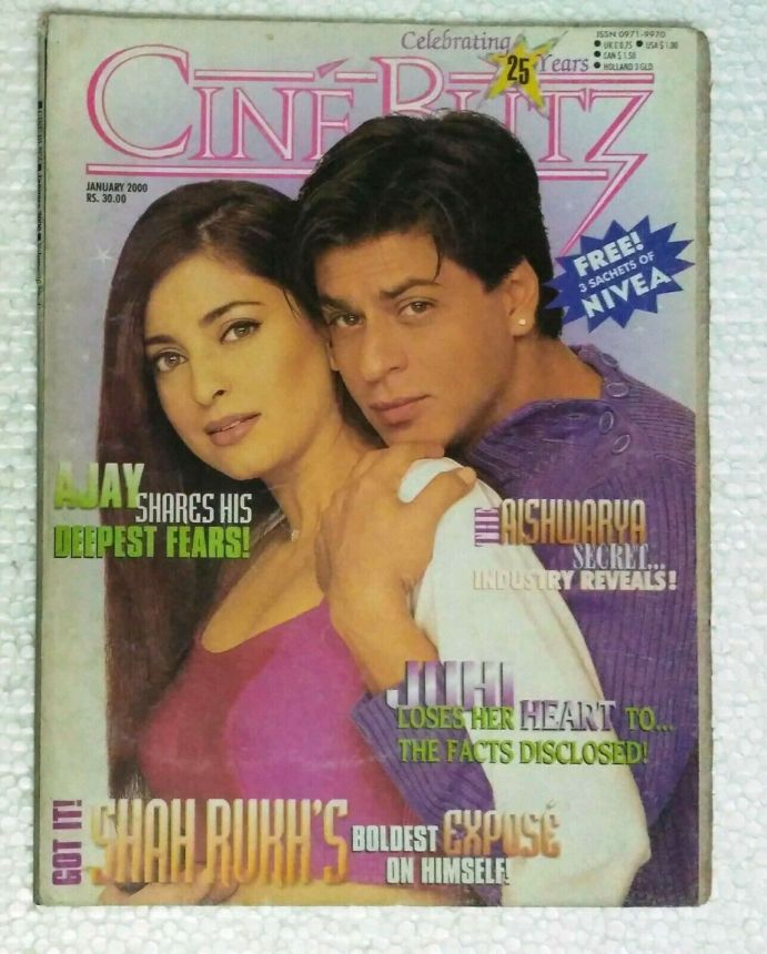 CINE BLITZ magazine side cover January 2000