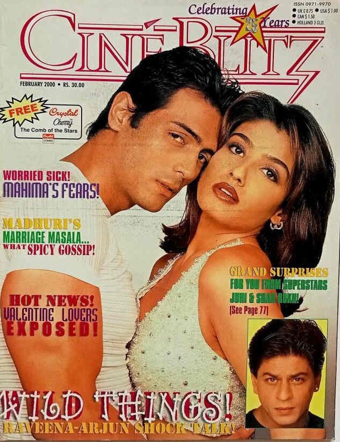 CINE BLITZ magazine side cover February 2000