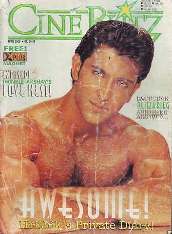 CINE BLITZ magazine side cover April 2000