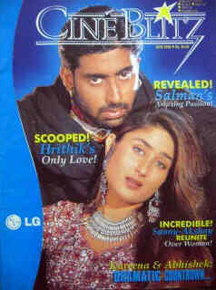 CINE BLITZ magazine side cover June 2000