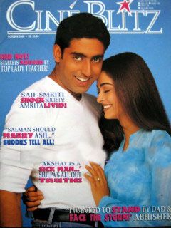 CINE BLITZ magazine side cover October 2000