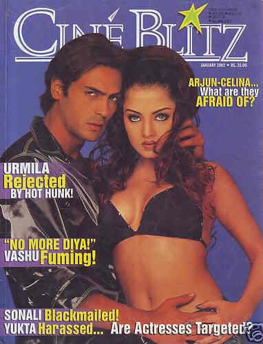 CINE BLITZ magazine side cover January 2002
