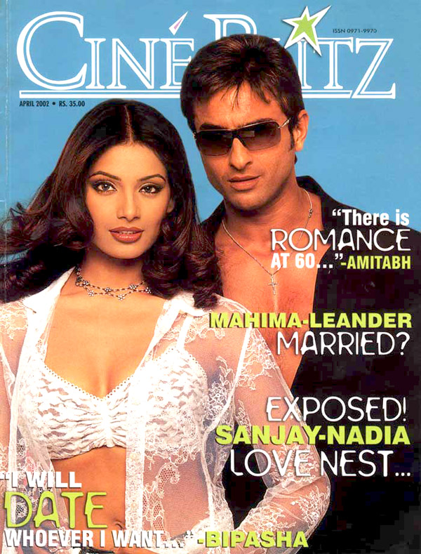 CINE BLITZ magazine side cover April 2002
