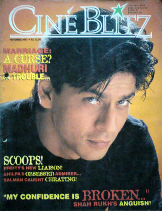 CINE BLITZ magazine side cover November 2002