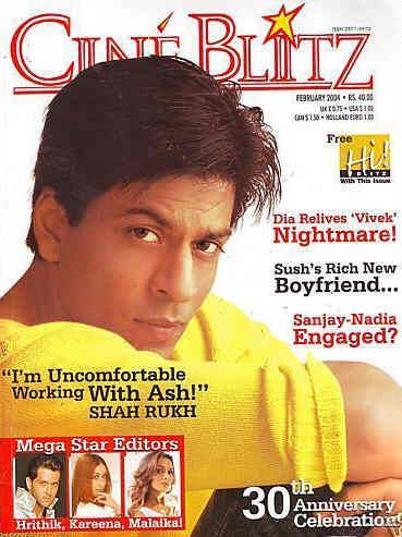 CINE BLITZ magazine side cover February 2004