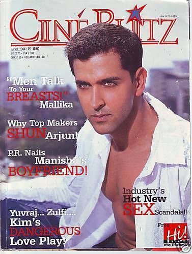 CINE BLITZ magazine side cover April 2004