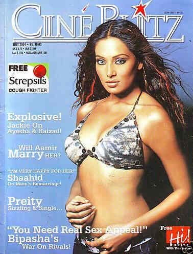 CINE BLITZ magazine side cover July 2004