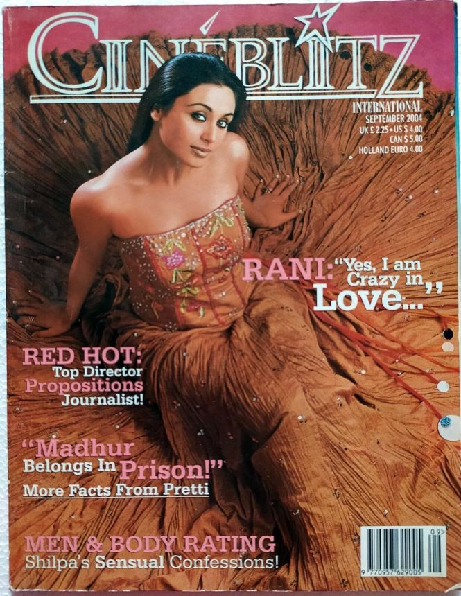 CINE BLITZ magazine side cover September 2004