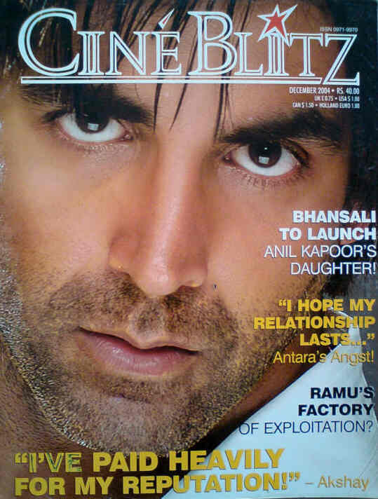 CINE BLITZ magazine side cover December 2004