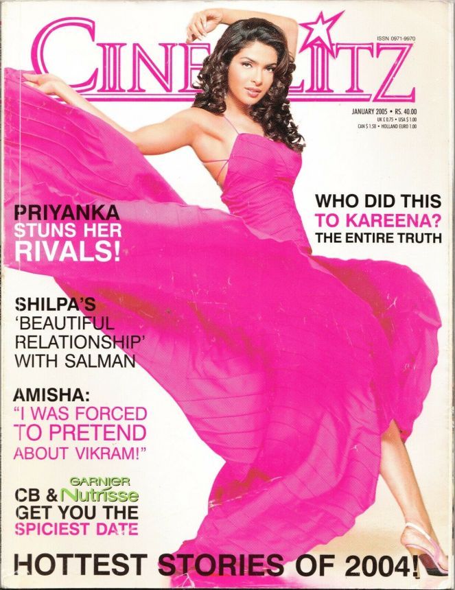CINE BLITZ magazine side cover January 2005