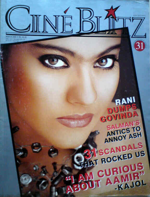 CINE BLITZ magazine side cover March 2005