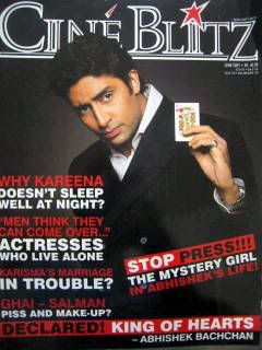 CINE BLITZ magazine side cover June 2005