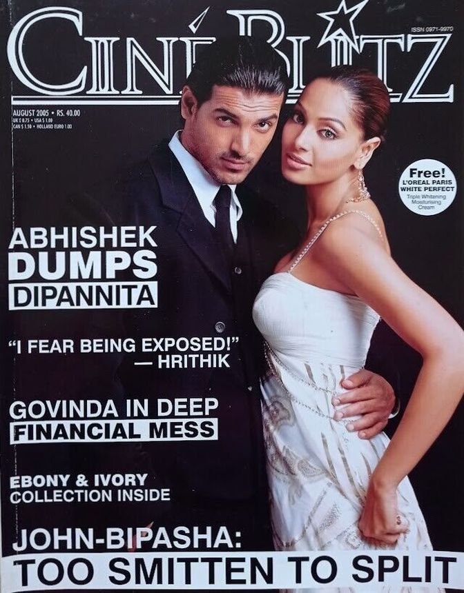 CINE BLITZ magazine side cover August 2005
