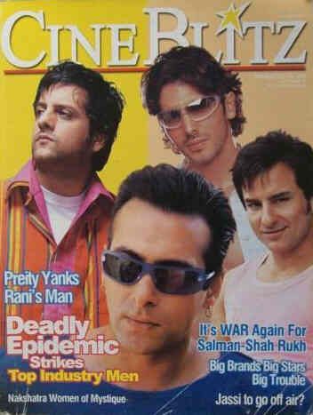 CINE BLITZ magazine side cover November 2005