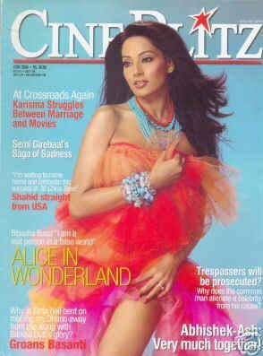 CINE BLITZ magazine side cover June 2006