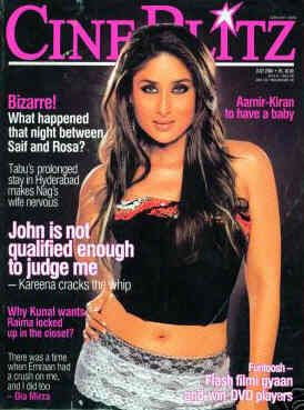 CINE BLITZ magazine side cover July 2006