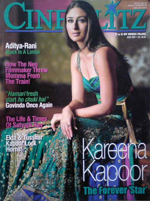 CINE BLITZ magazine side cover June 2007