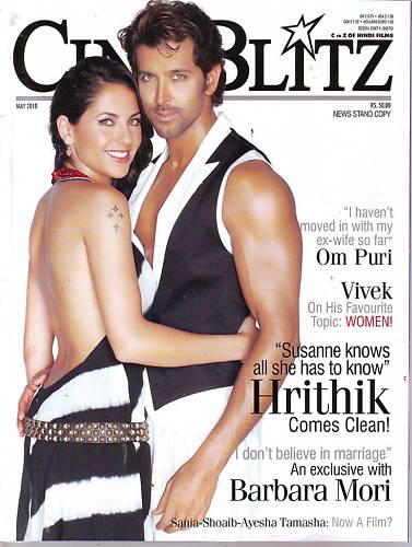CINE BLITZ magazine side cover May 2010
