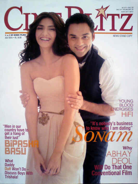 CINE BLITZ magazine side cover July 2010