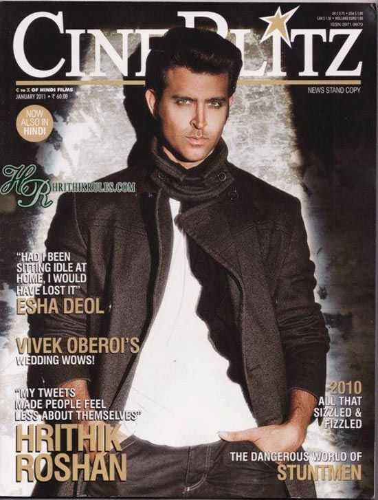 CINE BLITZ magazine side cover January 2011