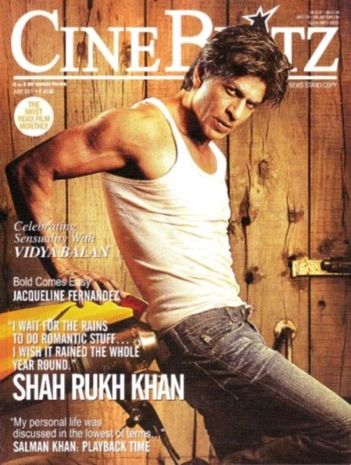 CINE BLITZ magazine side cover July 2011