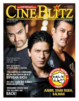 CINE BLITZ magazine side cover March 2012