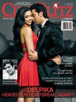 CINE BLITZ magazine side cover August 2012