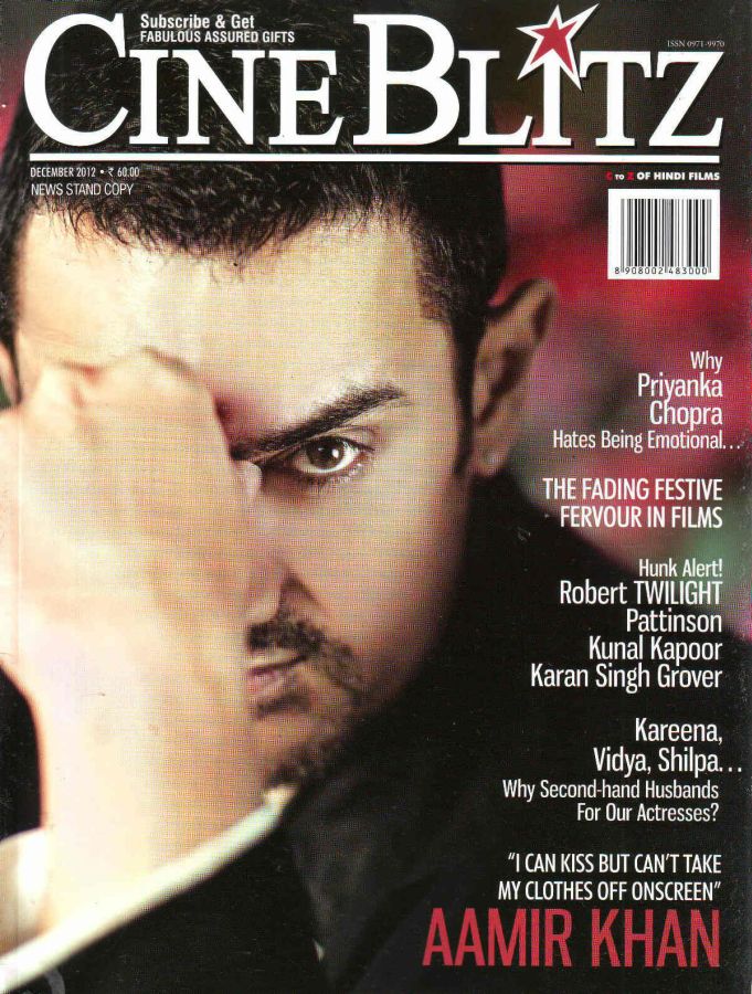CINE BLITZ magazine side cover December 2012