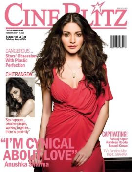 CINE BLITZ magazine side cover February 2013