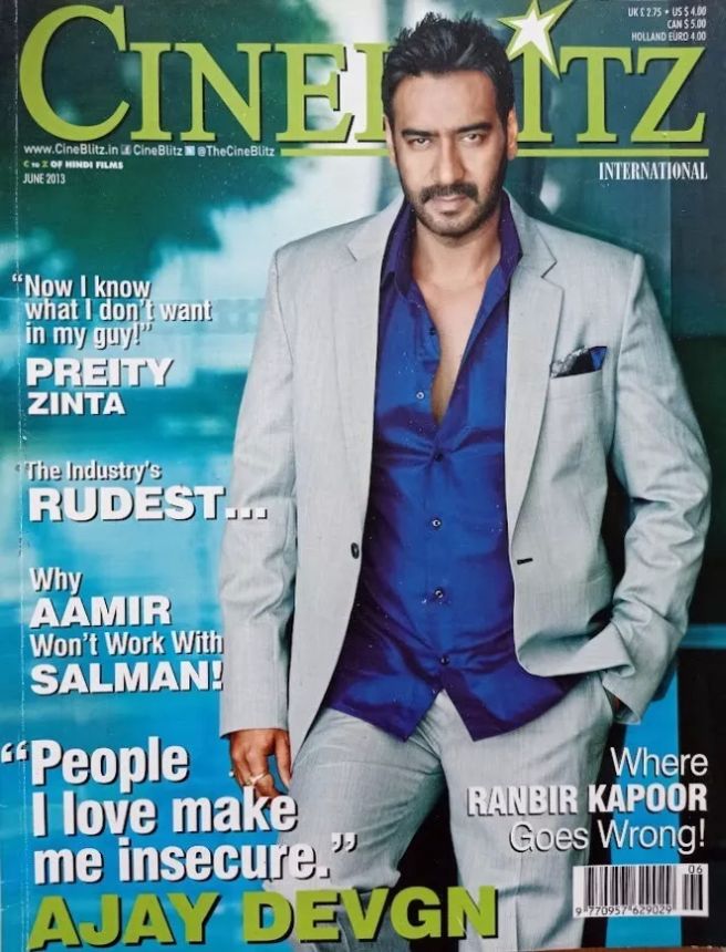 CINE BLITZ magazine side cover June 2013