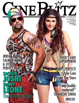 CINE BLITZ magazine side cover December 2013