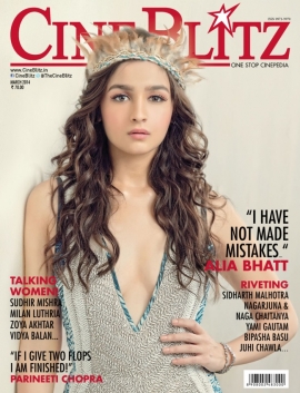 CINE BLITZ magazine side cover March 2014