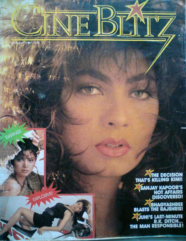 CINE BLITZ magazine side cover September 1990