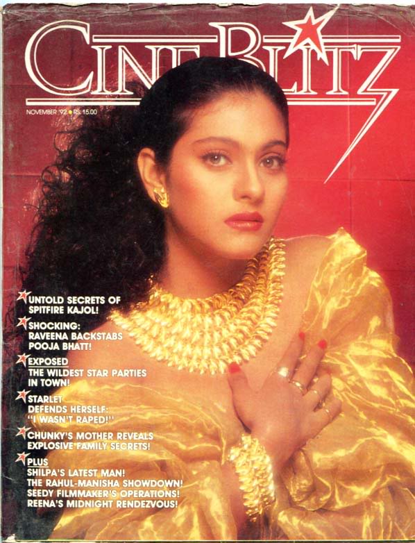 CINE BLITZ magazine side cover November 1992