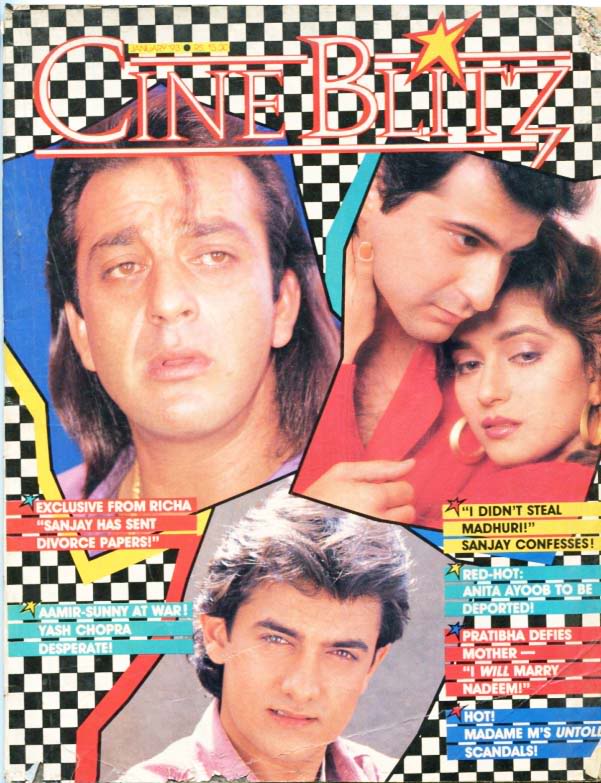 CINE BLITZ magazine side cover January 1993
