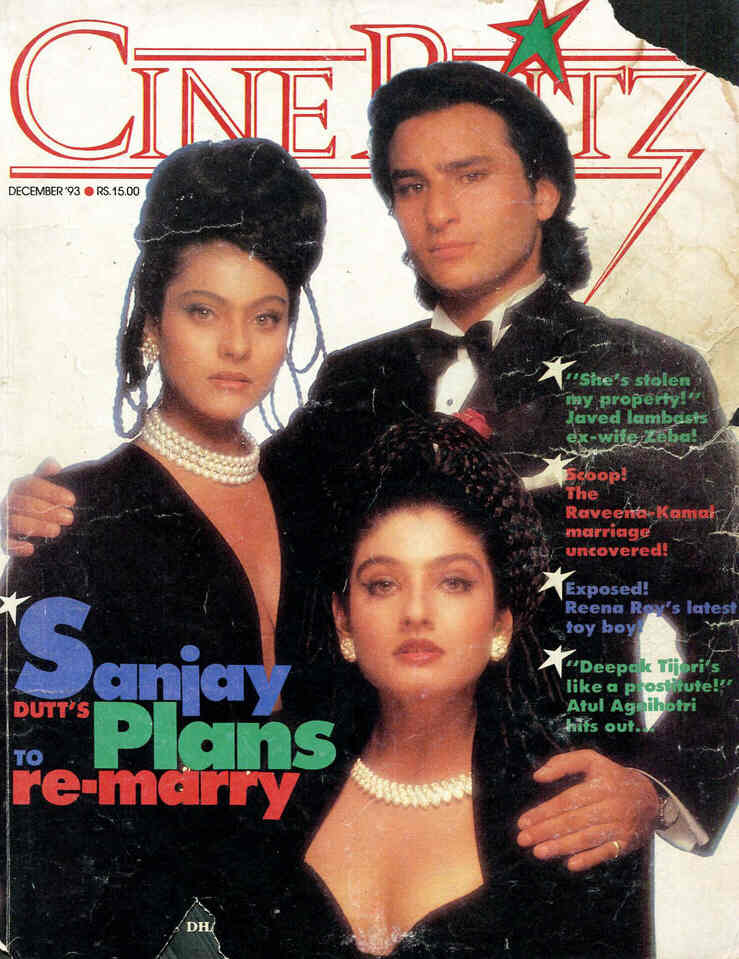 CINE BLITZ magazine side cover December 1993