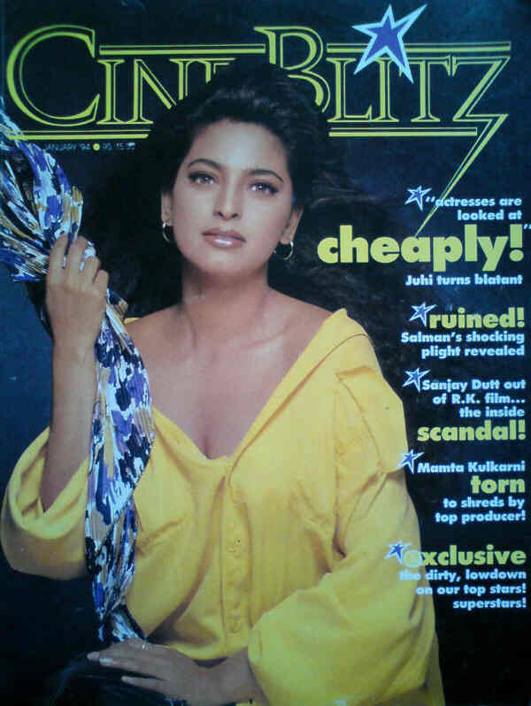 CINE BLITZ magazine side cover January 1994