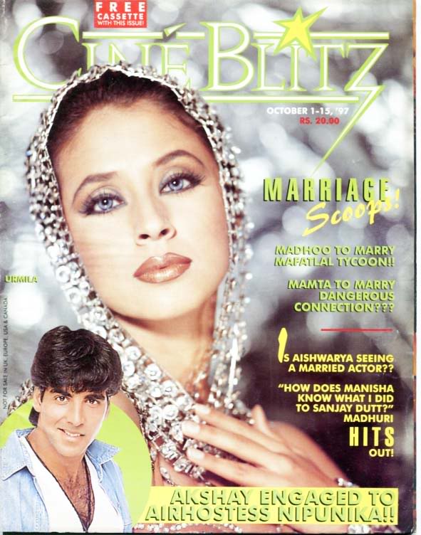 CINE BLITZ magazine side cover 15 October 1997