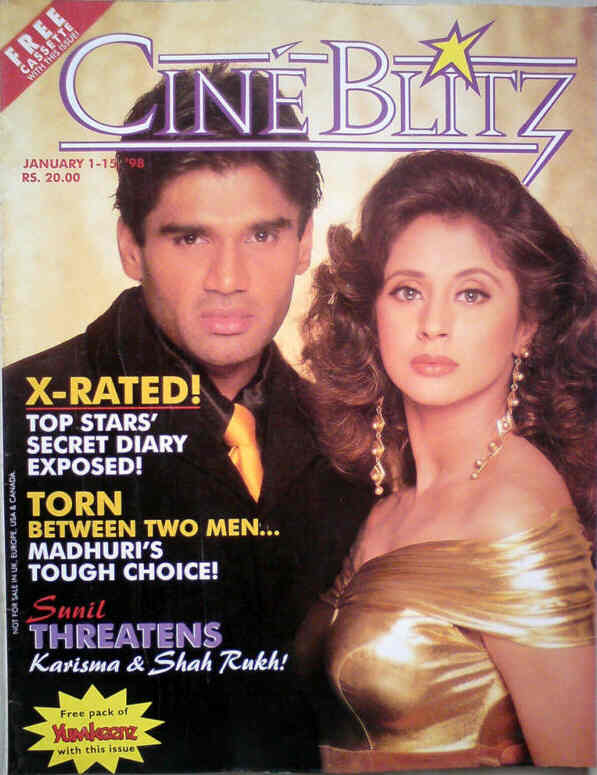 CINE BLITZ magazine side cover 15 January 1998