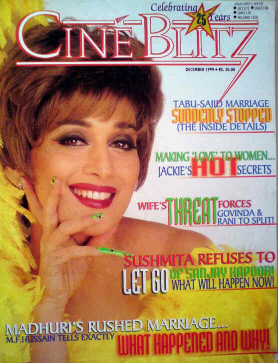 CINE BLITZ magazine side cover December 1999