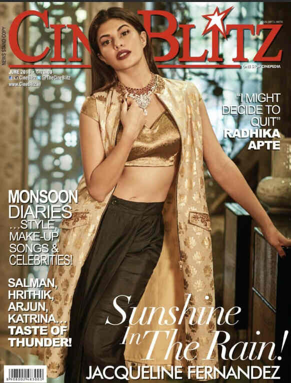 CINE BLITZ magazine side cover June 2016