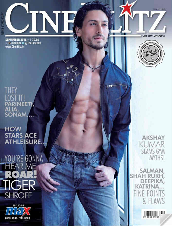 CINE BLITZ magazine side cover September 2016