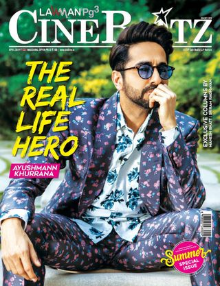CINE BLITZ magazine side cover  April 2019